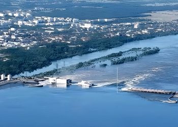 Katastrofa w Kachowskiej Elektrowni Wodnej: nie ma zbrodni, której Rosjanie by nie popełnili w wojnie z Ukrainą