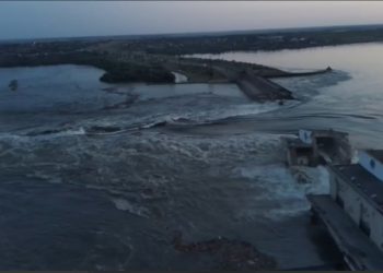 Okupanci wysadzili tamę elektrowni wodnej Kachowka. Dziesiątki tysięcy ludzi w strefie powodzi