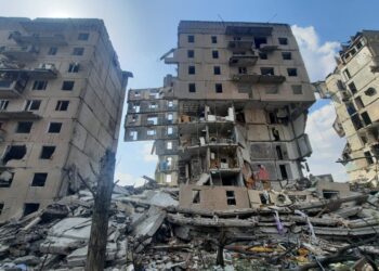 Polski wolontariusz: Okolice ukraińskiego Nowego Jorku wyglądają jak Aleppo