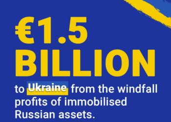 Pierwszy krok do wykorzystania rosyjskich aktywów w Europie na rzecz pomocy Ukrainie
