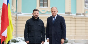 Tusk w Kijowie. Uzgodniono z Wołodymyrem Zełeńskim działania dotyczące obronności i energetyki